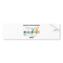 Support Photosynthesis Exhale (Biochemistry Humor) Bumper Sticker