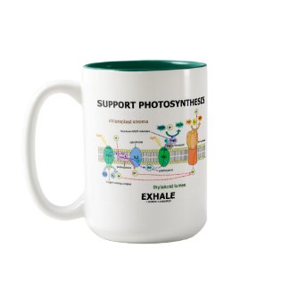 Support Photosynthesis Exhale (Environmental) mug