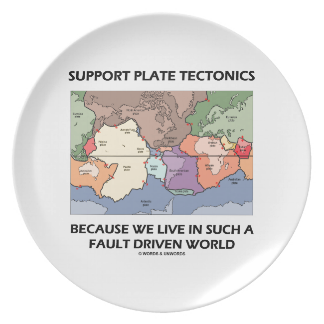 Support Plate Tectonics Because We Live In A Fault
