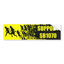 Support SB1070 - Support Arizona Bumper Sticker