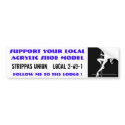 support shoe models bumper stickers by sterlingdeville support shoe models bumper stickers