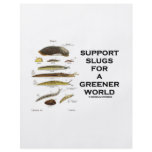 Support Slugs For A Greener World Flyer Design
