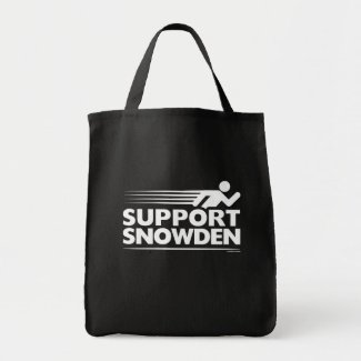 Support Snowden Tshirt Bag