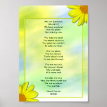 Support Thank You Poster