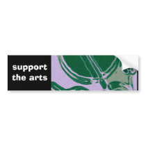 support the arts bumper stickers by shalla support the arts bumper stickers