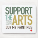 Support the Arts Mousepad by jrademan Support the Arts Mousepad