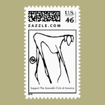 Support The Azawakh Club of America Postage Stamp stamps