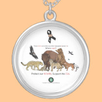 Support The Endangered Species Act necklaces