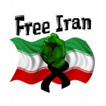 Support The Green Wave, Free Iran t-shirts by KahunaLuna Support The Green Wave, Free Iran t-shirts