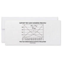 Support The Hardy-Weinberg Principle Practice Personalized Rack Card