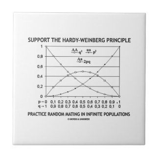 Support The Hardy-Weinberg Principle Practice Tile