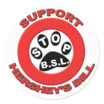 Support The Hershey Bill Sticker