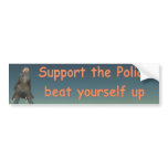 support the police bumper sticker