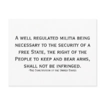Support the preservation of Freedom! postcards