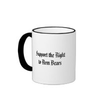 Support the Right to Arm Bears mugs