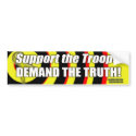 Support the Troops bumper stickers by webcarve Support the Troops bumper stickers