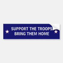 Support The Troops bumper stickers