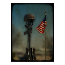Support The Troops Poster