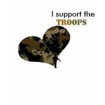 support the troops t-shirts by expression_love support the troops t-shirts