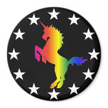 Support the Unicorn Party: Unicorns for Congress magnets