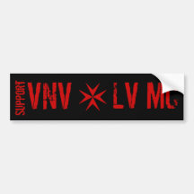 Support Viet Nam / Legacy Vets MC Bumper Sticker