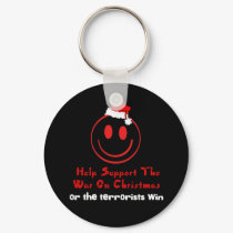 Support War on Christmas keychains by godless_heathen Support War on Christmas keychains
