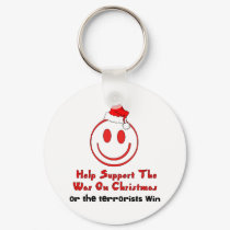 Support War on Christmas keychains by godless_heathen Support War on Christmas keychains