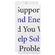 Support Wind Energy And You Will Help Solve A Prob rack cards by Supernova23 Support Wind Energy And You Will Help Solve A Prob rack cards