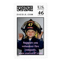 Support you volunteer fire company! postage