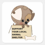 Support Your Animal Shelter Sticker