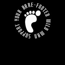 Support Your Bare-Footed Wild Man t-shirts