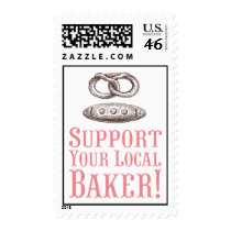Support Your Local Baker Postage postage