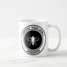 Support Your Local Beekeeper Mugs