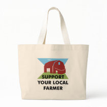 Support Your Local Farmer bags