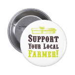 Support Your Local Farmer! Button