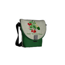 Support Your Local Farmer Messenger Bags