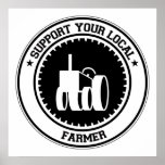 Support Your Local Farmer Print