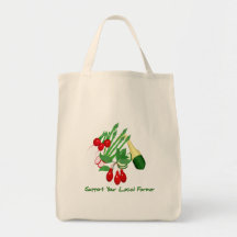 Support Your Local Farmer Tote Bag