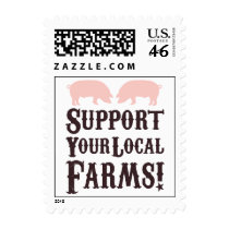 Support Your Local Farms! Postage postage by ericar70 Support Your Local Farms! Postage postage