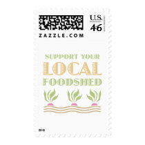 Support Your Local Foodshed postage