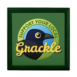 Support Your Local Grackle Large 7.125