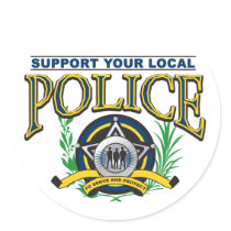 Support Your Local Police stickers