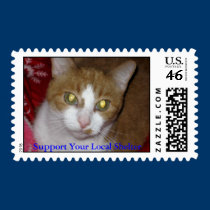 Support Your Local Shelter stamps