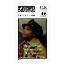 Support your Volunteer Fire Company! postage