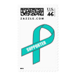 Supporter (Teal Ribbon) Stamp
