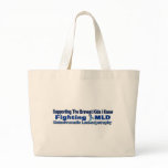 supportFight_MLD AWARENESS Tote Bags