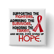 Supporting Admiring Honoring 3.2 Blood Cancer Buttons