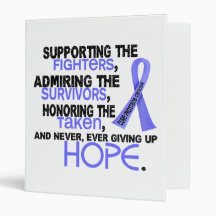 Supporting Admiring Honoring 3.2 Prostate Cancer 3 Ring Binder