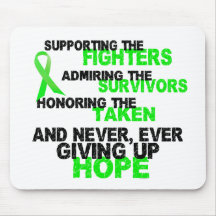 Supporting Admiring Honoring 3 LYMPHOMA Mouse Mat