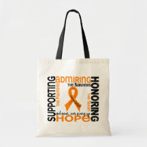 Supporting Admiring Honoring 9 Kidney Cancer Bags